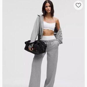 Lululemon Scuba Oversized Full-Zip Hoodie – Heathered Medium Grey – Size XS/S